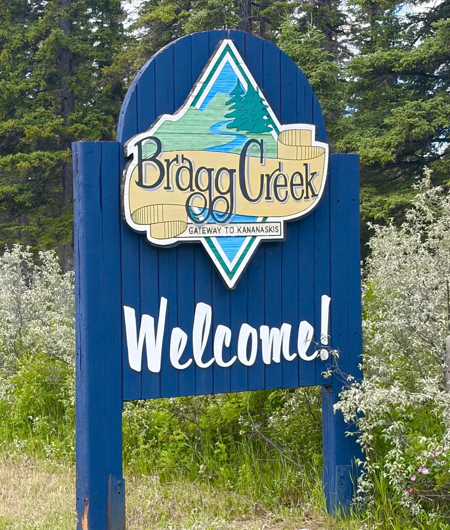 Bragg Creek near Cochrane, Alberta