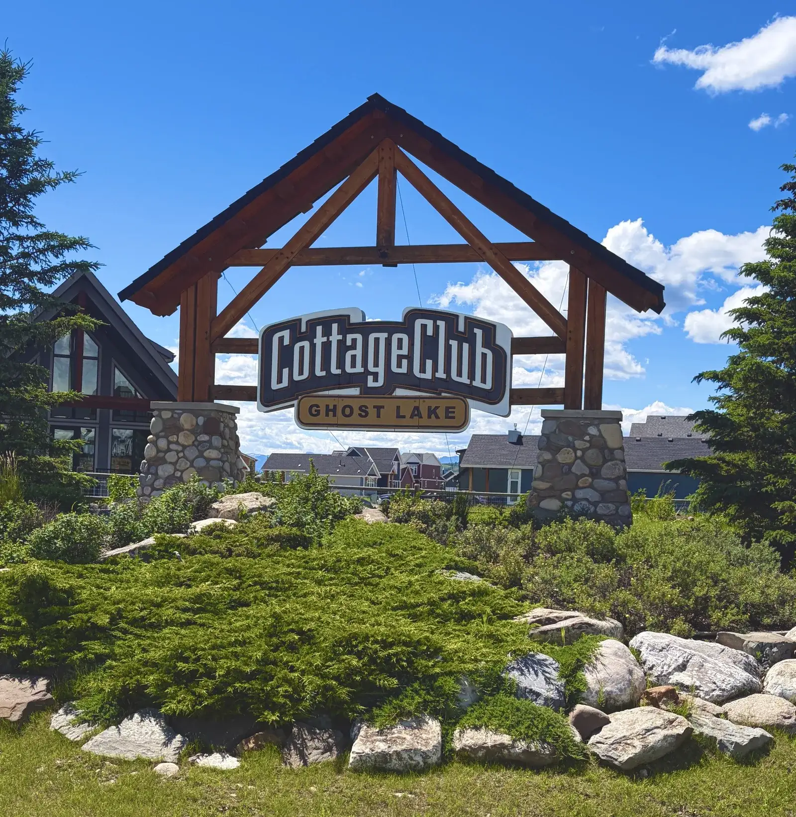 CottageClub Ghost Lake resort near Cochrane, Alberta
