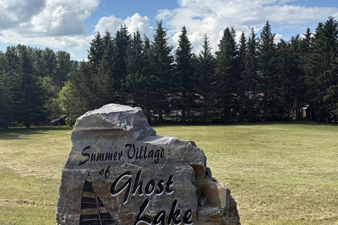 Ghost Lake near Cochrane, Alberta