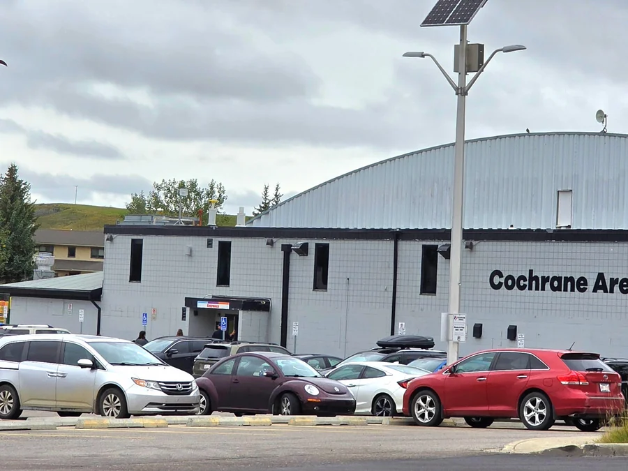 Cochrane Arena on Fourth Avenue North in Cochrane, Alberta
