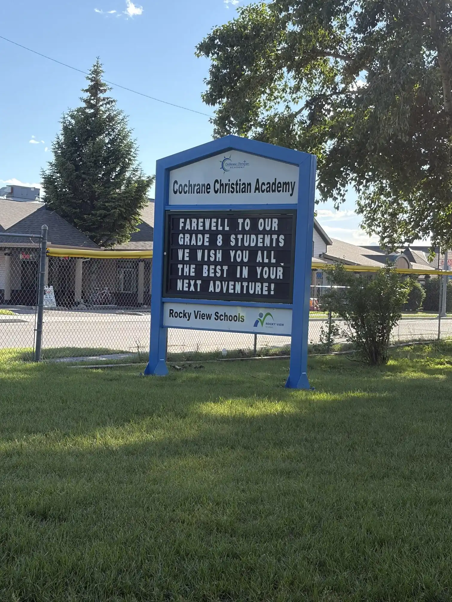 Cochrane Christian Academy, Cochrane Alberta